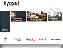 Tablet Screenshot of kyoseiconsulting.com